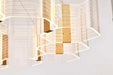 Chandelier Nuvo 62-2404 Kenzo - LED 12 Light Chandelier - Polished Anodized Bronze Finish - Light Guide Panel Nuvo