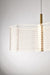 Mini Pendant Nuvo 62-2406 Kenzo - LED 2 Light Mini Pendant - Polished Anodized Bronze Finish - Light Guide Panel Nuvo