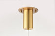 Mini Pendant Nuvo 62-2406 Kenzo - LED 2 Light Mini Pendant - Polished Anodized Bronze Finish - Light Guide Panel Nuvo