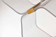 Mini Pendant Nuvo 62-2406 Kenzo - LED 2 Light Mini Pendant - Polished Anodized Bronze Finish - Light Guide Panel Nuvo