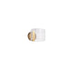 Sconce Nuvo 62-2407 Kenzo - LED 1 Light Wall Sconce - Vintage Brass Finish - Light Guide Panel Nuvo