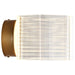 Sconce Nuvo 62-2407 Kenzo - LED 1 Light Wall Sconce - Vintage Brass Finish - Light Guide Panel Nuvo