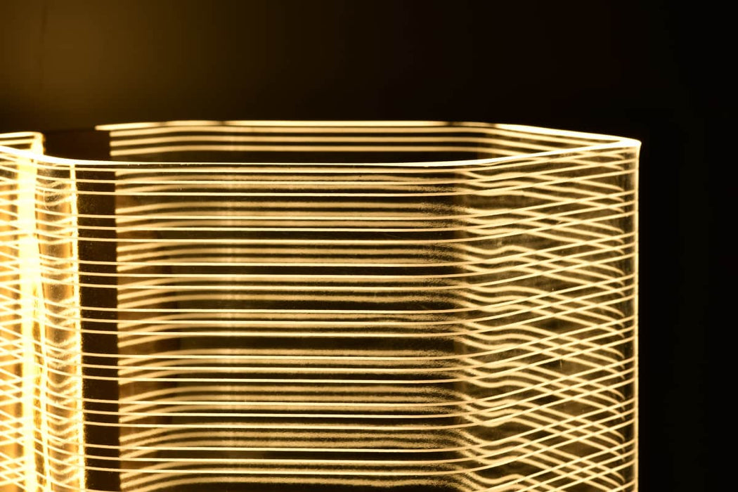 Sconce Nuvo 62-2407 Kenzo - LED 1 Light Wall Sconce - Vintage Brass Finish - Light Guide Panel Nuvo