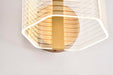 Sconce Nuvo 62-2407 Kenzo - LED 1 Light Wall Sconce - Vintage Brass Finish - Light Guide Panel Nuvo