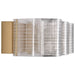 Vanity Nuvo 62-2408 Kenzo - LED 3 Light Vanity - Vintage Brass Finish - Light Guide Panel Nuvo