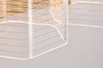 Vanity Nuvo 62-2408 Kenzo - LED 3 Light Vanity - Vintage Brass Finish - Light Guide Panel Nuvo
