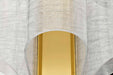 Pendant Nuvo 62-2412 Idris - LED 4 Light Pendant - Vintage Brass Finish - Light Guide Panels Nuvo