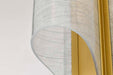 Pendant Nuvo 62-2413 Idris - LED 3 Light Pendant - Vintage Brass Finish - Light Guide Panels Nuvo