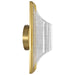 Sconce Nuvo 62-2414 Idris - LED 1 Light Wall Sconce - Vintage Brass Finish - Light Guide Panels Nuvo