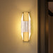Sconce Nuvo 62-2414 Idris - LED 1 Light Wall Sconce - Vintage Brass Finish - Light Guide Panels Nuvo