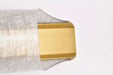 Sconce Nuvo 62-2415 Idris - LED 3 Light Wall Sconce - Vintage Brass Finish - Light Guide Panels Nuvo