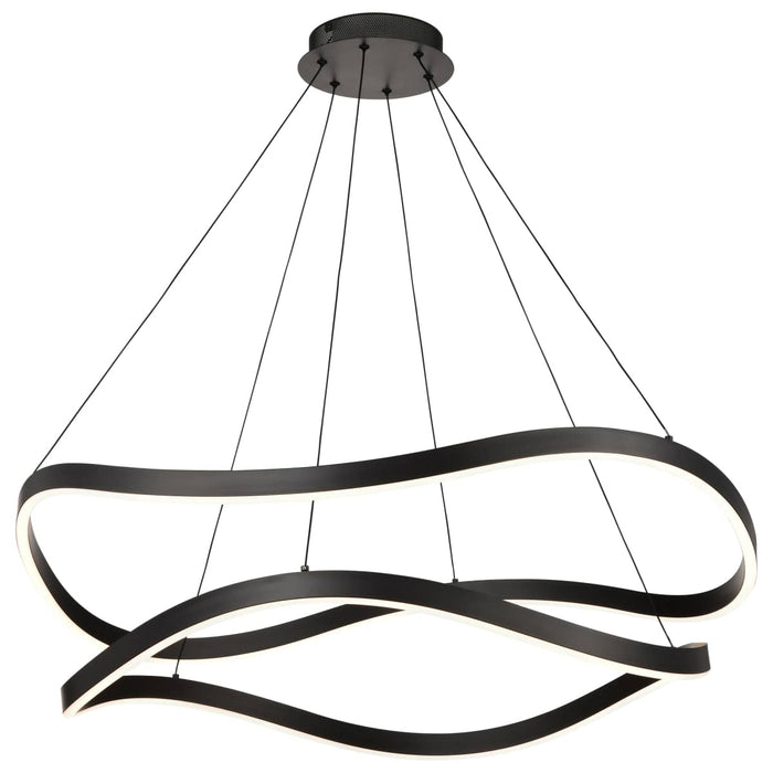 Pendant Nuvo 62-2421 Sylas - 36 Inch LED Pendant - Matte Black Finish Nuvo