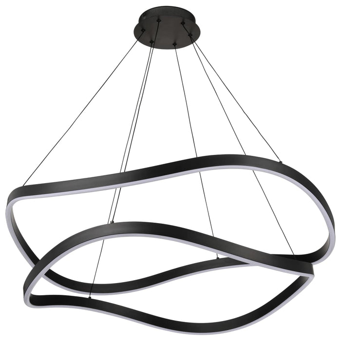 Pendant Nuvo 62-2421 Sylas - 36 Inch LED Pendant - Matte Black Finish Nuvo