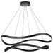 Pendant Nuvo 62-2421 Sylas - 36 Inch LED Pendant - Matte Black Finish Nuvo
