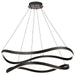 Pendant Nuvo 62-2421 Sylas - 36 Inch LED Pendant - Matte Black Finish Nuvo