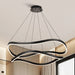 Pendant Nuvo 62-2421 Sylas - 36 Inch LED Pendant - Matte Black Finish Nuvo