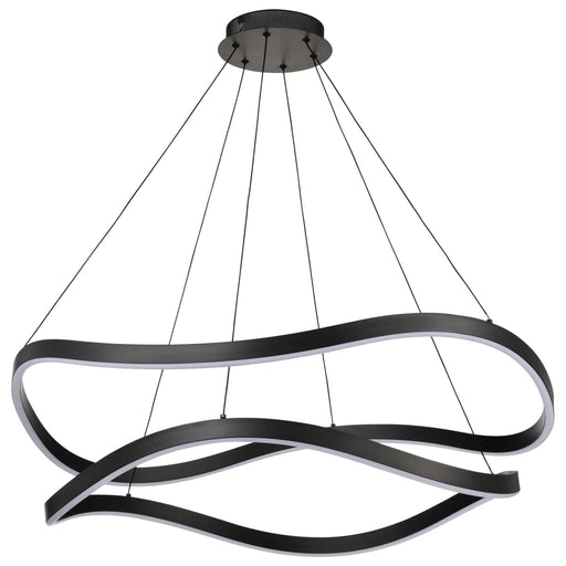 Pendant Nuvo 62-2421 Sylas - 36 Inch LED Pendant - Matte Black Finish Nuvo