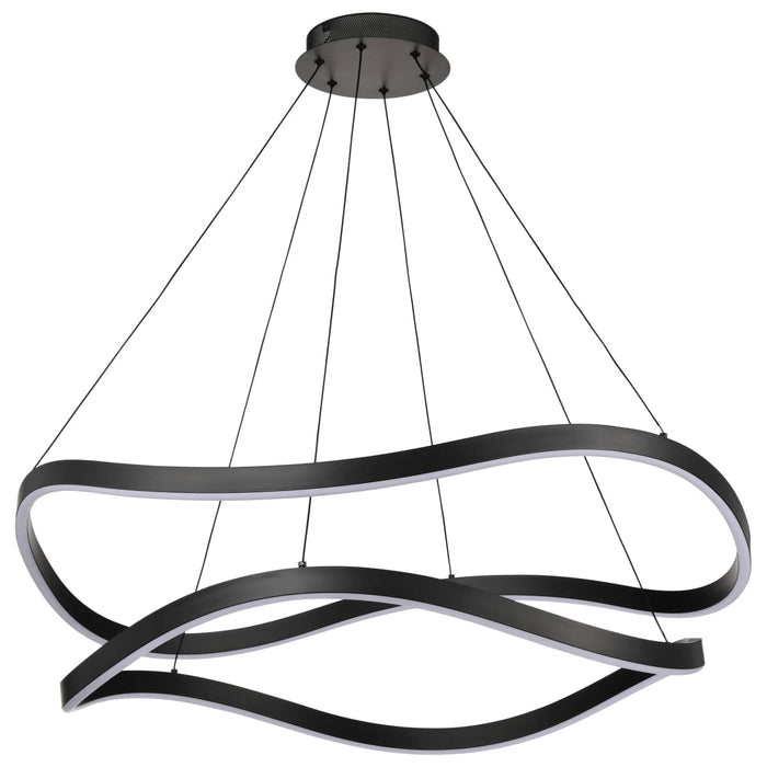Pendant Nuvo 62-2421 Sylas - 36 Inch LED Pendant - Matte Black Finish Nuvo