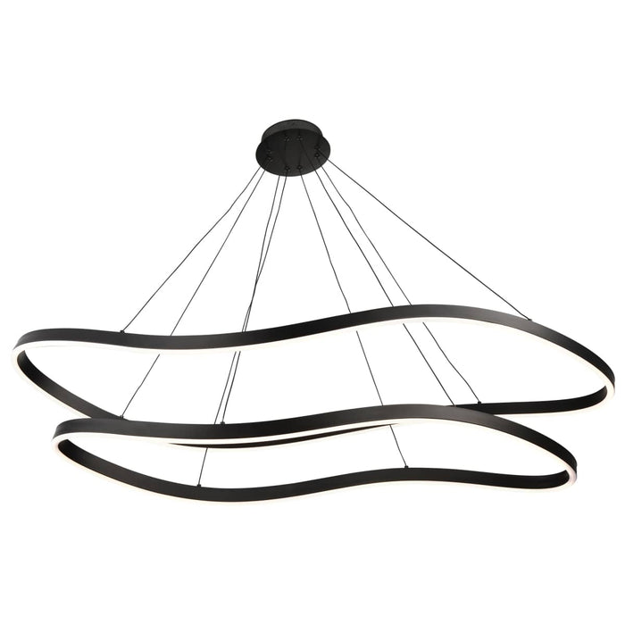 Pendant Nuvo 62-2422 Sylas - 48 Inch LED Pendant - Matte Black Finish Nuvo