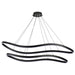 Pendant Nuvo 62-2422 Sylas - 48 Inch LED Pendant - Matte Black Finish Nuvo