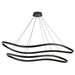 Pendant Nuvo 62-2422 Sylas - 48 Inch LED Pendant - Matte Black Finish Nuvo
