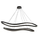 Pendant Nuvo 62-2422 Sylas - 48 Inch LED Pendant - Matte Black Finish Nuvo