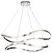 Pendant Nuvo 62-2431 Sylas - 36 Inch LED Pendant - Polished Nickel Finish Nuvo
