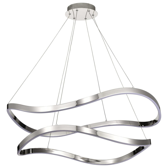 Pendant Nuvo 62-2431 Sylas - 36 Inch LED Pendant - Polished Nickel Finish Nuvo