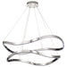 Pendant Nuvo 62-2431 Sylas - 36 Inch LED Pendant - Polished Nickel Finish Nuvo