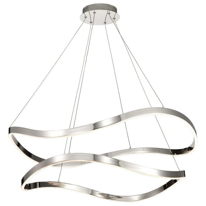 Pendant Nuvo 62-2431 Sylas - 36 Inch LED Pendant - Polished Nickel Finish Nuvo