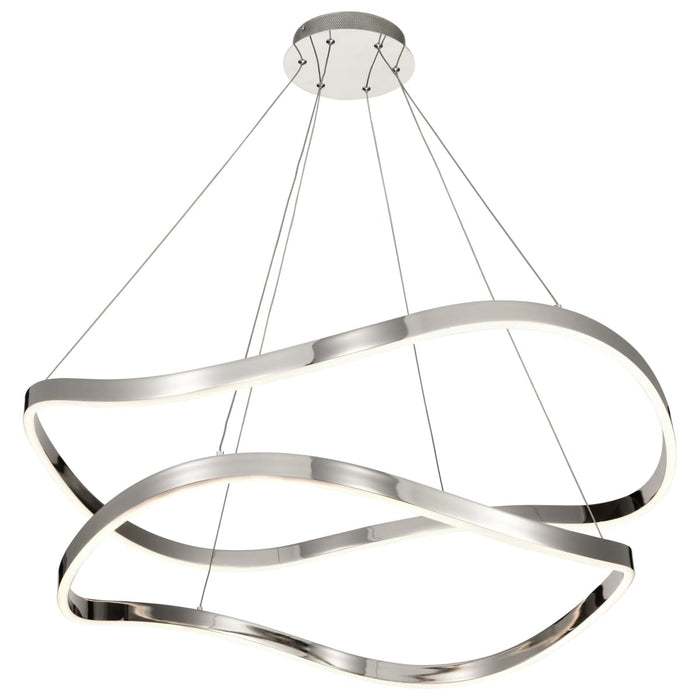 Pendant Nuvo 62-2431 Sylas - 36 Inch LED Pendant - Polished Nickel Finish Nuvo