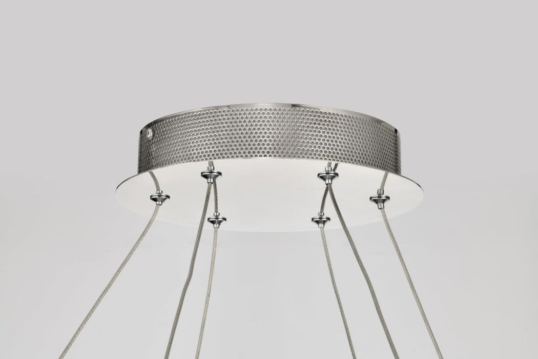 Pendant Nuvo 62-2431 Sylas - 36 Inch LED Pendant - Polished Nickel Finish Nuvo
