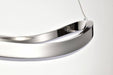 Pendant Nuvo 62-2431 Sylas - 36 Inch LED Pendant - Polished Nickel Finish Nuvo