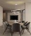 Pendant Nuvo 62-2431 Sylas - 36 Inch LED Pendant - Polished Nickel Finish Nuvo