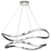 Pendant Nuvo 62-2431 Sylas - 36 Inch LED Pendant - Polished Nickel Finish Nuvo