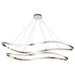 Pendant Nuvo 62-2432 Sylas - 48 Inch LED Pendant - Polished Nickel Finish Nuvo