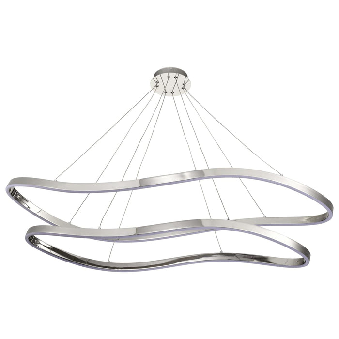 Pendant Nuvo 62-2432 Sylas - 48 Inch LED Pendant - Polished Nickel Finish Nuvo
