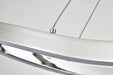 Pendant Nuvo 62-2432 Sylas - 48 Inch LED Pendant - Polished Nickel Finish Nuvo