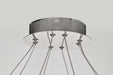 Pendant Nuvo 62-2432 Sylas - 48 Inch LED Pendant - Polished Nickel Finish Nuvo