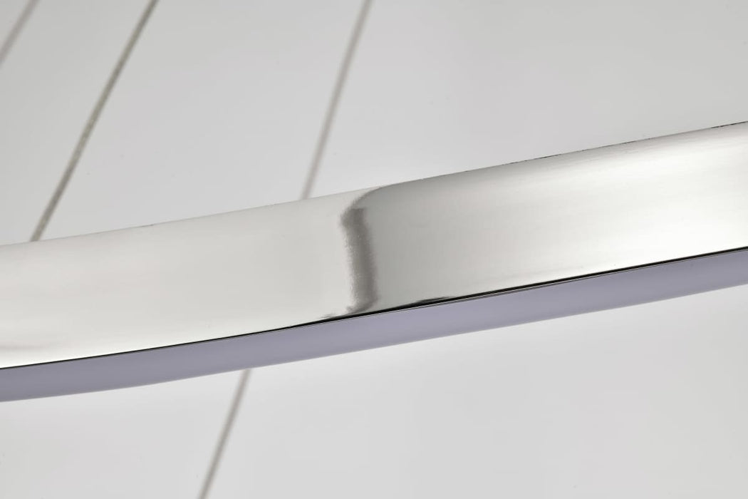 Pendant Nuvo 62-2432 Sylas - 48 Inch LED Pendant - Polished Nickel Finish Nuvo