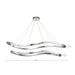 Pendant Nuvo 62-2432 Sylas - 48 Inch LED Pendant - Polished Nickel Finish Nuvo