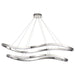 Pendant Nuvo 62-2432 Sylas - 48 Inch LED Pendant - Polished Nickel Finish Nuvo