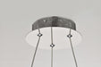Pendant Nuvo 62-2441 Asher - LED 15 Inch Pendant - Polished Nickel Finish - K9 Crystal Nuvo