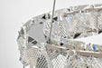 Pendant Nuvo 62-2441 Asher - LED 15 Inch Pendant - Polished Nickel Finish - K9 Crystal Nuvo