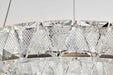 Pendant Nuvo 62-2441 Asher - LED 15 Inch Pendant - Polished Nickel Finish - K9 Crystal Nuvo