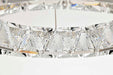 Pendant Nuvo 62-2441 Asher - LED 15 Inch Pendant - Polished Nickel Finish - K9 Crystal Nuvo