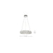 Pendant Nuvo 62-2441 Asher - LED 15 Inch Pendant - Polished Nickel Finish - K9 Crystal Nuvo