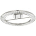 Flush Mount Nuvo 62-2444 Nova - LED 23 Inch Round Flush Mount - Polished Nickel Finish - K9 Crystal Nuvo