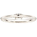 Flush Mount Nuvo 62-2444 Nova - LED 23 Inch Round Flush Mount - Polished Nickel Finish - K9 Crystal Nuvo