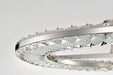 Flush Mount Nuvo 62-2444 Nova - LED 23 Inch Round Flush Mount - Polished Nickel Finish - K9 Crystal Nuvo